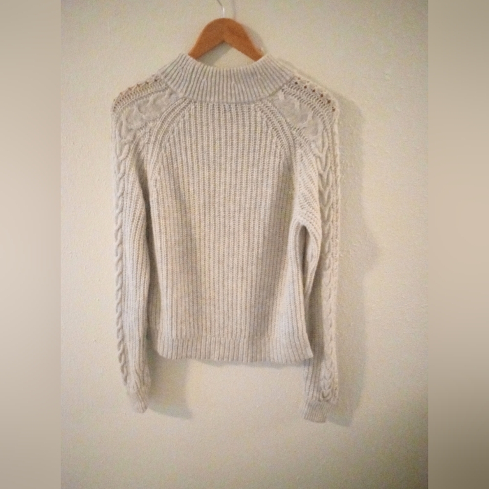 J. CREW Azra Heather Pebble Super Soft Wool Blend Sweater | S - Picture 6 of 8